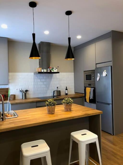 Gran Terraza, Vivienda Unica! Muy Centrica Leilighet Torrelavega Eksteriør bilde